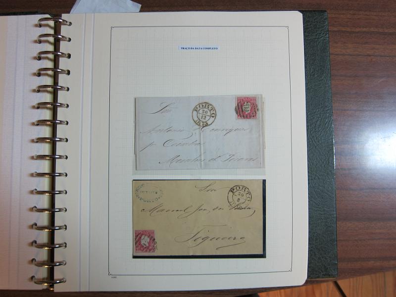 0014 (79).jpg -     Lote:    14      Marcofilia      Lotes Especiais       Descrição:      Portugal.   Colecção montada em dois álbuns com estudo especializado das marcas de duplo círculo e circulares do Porto, com selos de diversas emissões e cartas. Lote a ver.        Lote       Valor Base:     &euro; 1.500,00     Valor Venda:     &euro; 1.500,00     